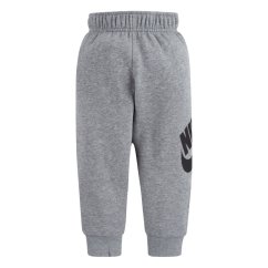 Nike Logo Jogging Bottoms Infants DarkGrey Heath