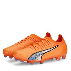 Puma Ultra.1 Firm Ground Football Boots Womens Orange/Blue