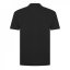 Lonsdale 2 Stripe Short Sleeve Polo Shirt Black
