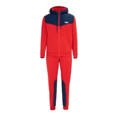 Lonsdale Mens Tracksuit Red/Navy