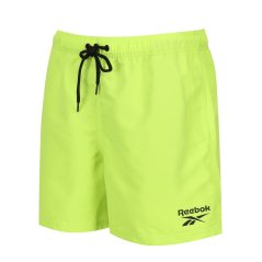 Reebok Yale Swim Shorts Mens Neon Lime