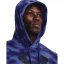 Under Armour Armour Rival Novelty Hoodie Mens Blue