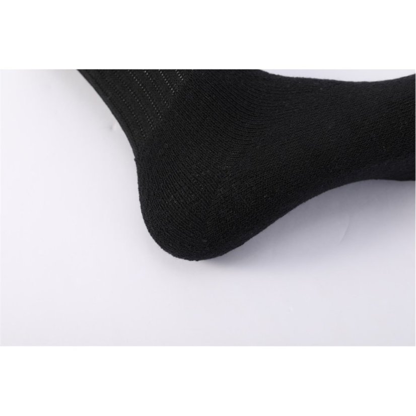 Donnay 10 Pack Crew Socks Plus Size Black