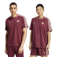 adidas FC Bayern Terrace Icons Kit 2024 2025 Adults Shadow Red