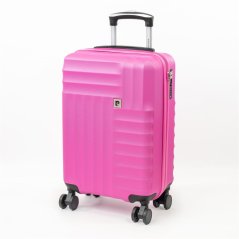 Pierre Cardin Soleil Hard Shell Cabin Suitcase Small Luggage Pink