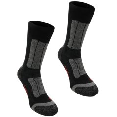 Karrimor 2 Pack Trekking Socks Juniors Black