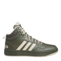 adidas Hoops 3.0 Mid Wtr Basketball Trainers Mens Nightcarg/Clabr