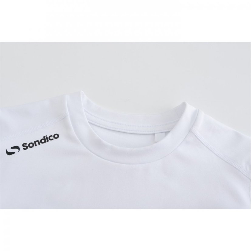Sondico Core Baselayer Short Sleeves Juniors White