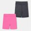 Reebok Kids' Jersey Jogger Shorts Sugar Plum