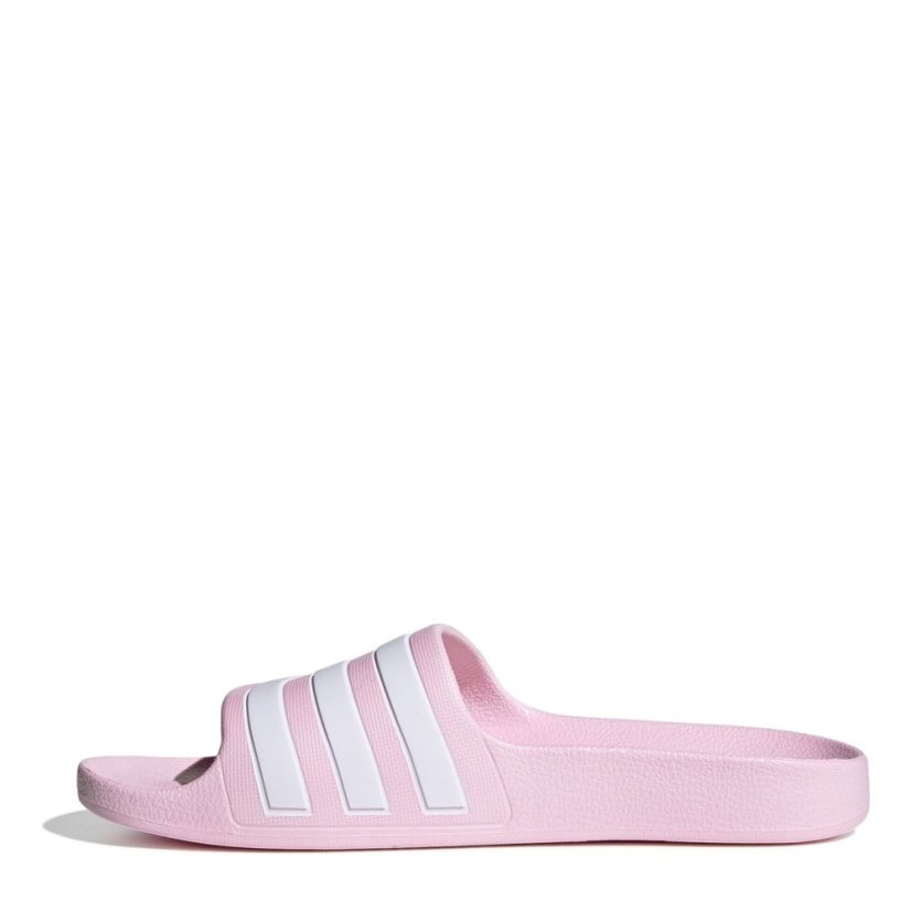 adidas Adilette Aqua Slides Junior Pink/White