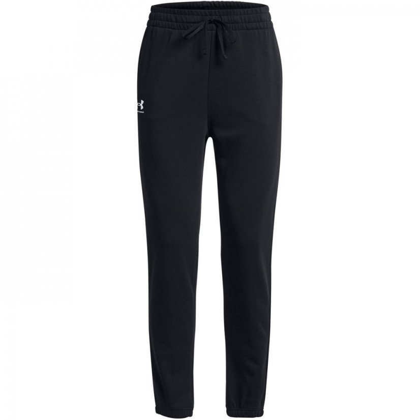 Under Armour Rival Terry Joggers Womens Black/White