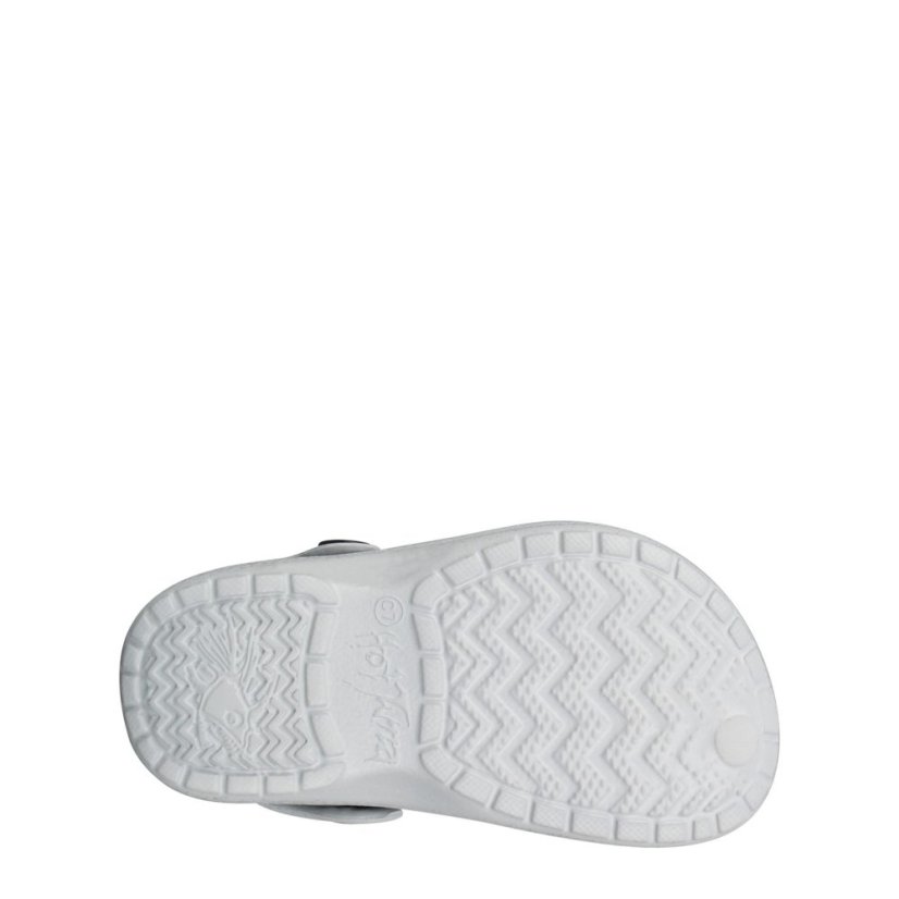 Hot Tuna Cloggs Infants Silver Glitter