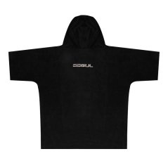 Gul Towel Poncho 54 Black