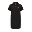 Slazenger Short Sleeve Polo Dress Womens Black