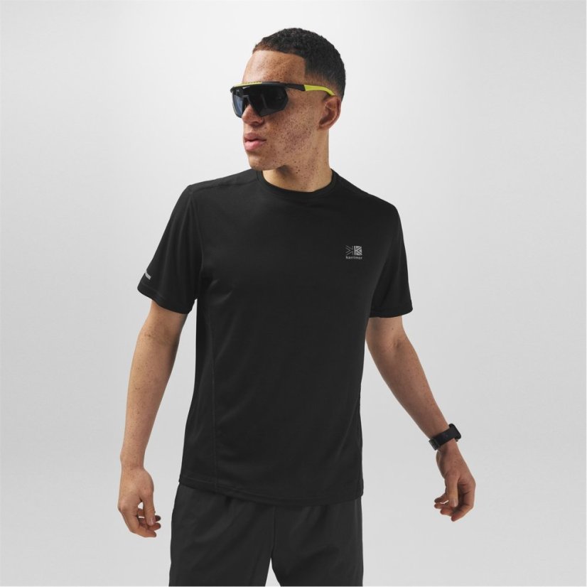 Karrimor Run Short Sleeve pánské tričko Black