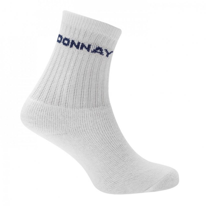 Donnay 10 Pack Crew Socks Children White