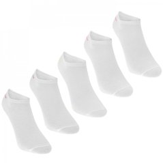 Slazenger 5 Pack Trainer Socks Junior Size 1-6 Bright Asst