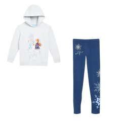 Character Frozen Hoodie and Legging Set Navy