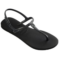 Havaianas Women's Twist Black Flip Flops Black