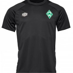 Umbro Werder Bremen Training Jersey Junior Blk/Phan/Star