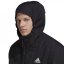 adidas Back To Sport Hooded Jacket Mens Black