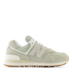 New Balance Core 574 Trainers Women's Olivine (341)