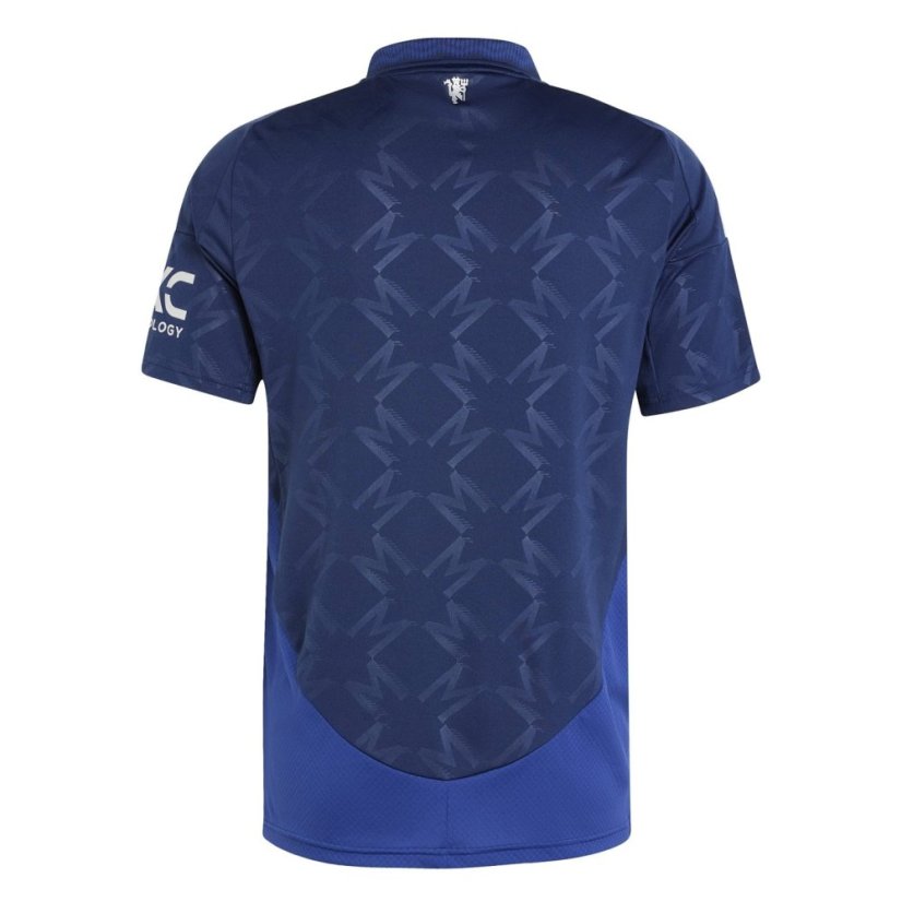 adidas Manchester United Away Shirt 2024 2025 Adults Blue