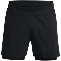 Under Armour Iso-Chill Run 2N1 Short Black/Reflect