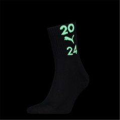 Puma Adults Glow 99 Crew Sock Black