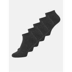 Jack and Jones 5-pack Dongo Ankle Socks Mens Black