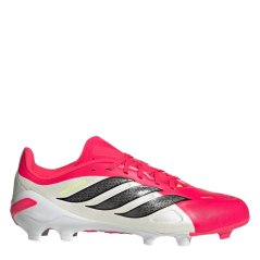 adidas Childrens adidas Predator League Firm Ground Football Boots Red/Blk/White