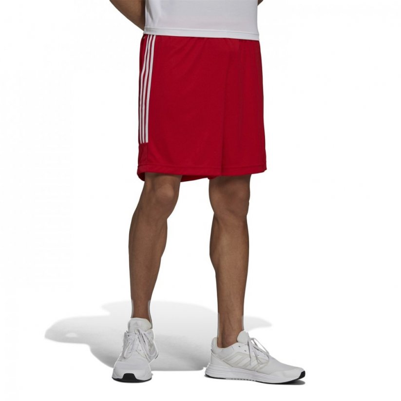 adidas Mens Sereno Training Shorts Red/White