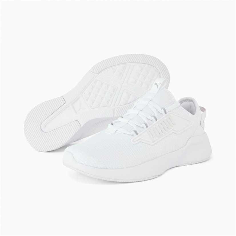 Puma Retaliate 2 Womens Running Trainers White/Silver