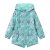 Firetrap Kids Enchanted Blossom Pink Floral Hooded Long Sleeve Anorak Green