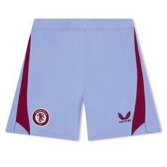 Castore Unisex Kids' AVFC Domestic Replica Football Shorts Serenity