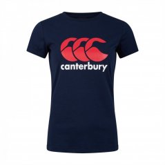 Canterbury Ccc Logo Tee Ld34 Navy
