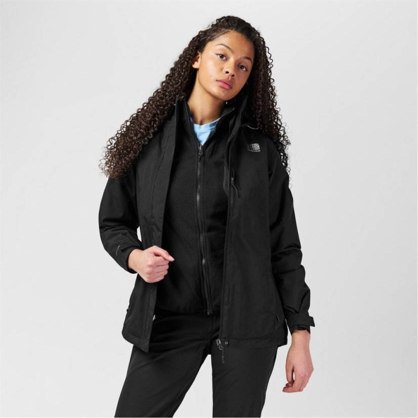 Karrimor Women's WeatherTite Waterproof 3-in-1 Jacket Black