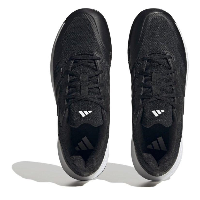 adidas Men's Gamecourt Tennis Shoes Black/Grey