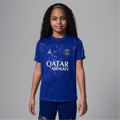 Nike Paris Saint Germain Fourth Pre Match Shirt Juniors Blue/Phantom