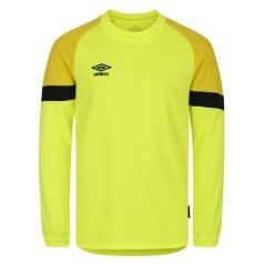 Umbro Long Sleeve Goal Keeper Jersey Yellow Black