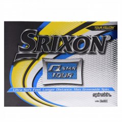 Srixon Q-Star 12 Pack of Golf Balls Tour Yellow