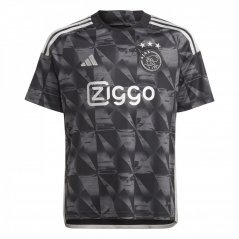 adidas Ajax Amsterdam Third Shirt 2023 2024 Juniors Black
