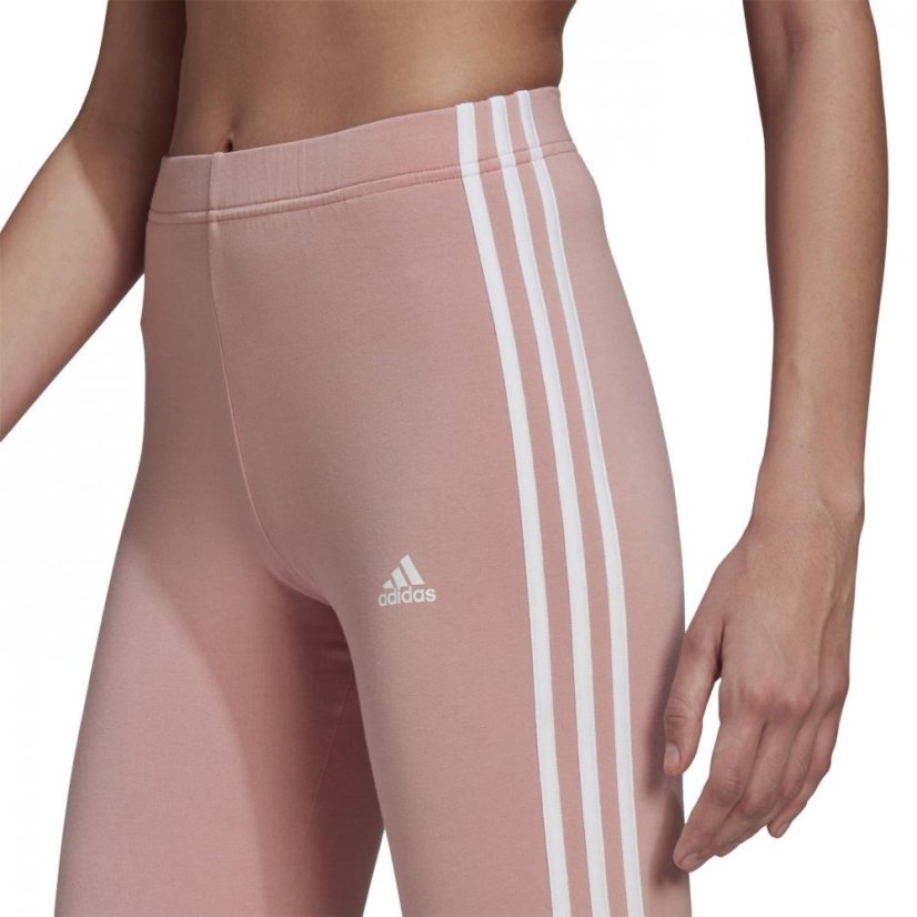 adidas Essential 3 Stripe Shorts Womens Light Pink