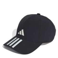 adidas 3-Stripes AEROREADY Running Training Baseball Cap3S Black/White