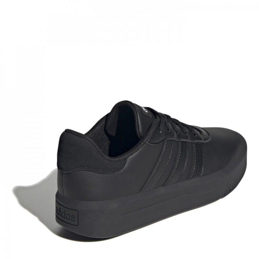 adidas Court Platform Women's Trainers Triple Black