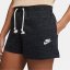 Nike Sportswear Gym Vintage Women's Shorts Black/White
