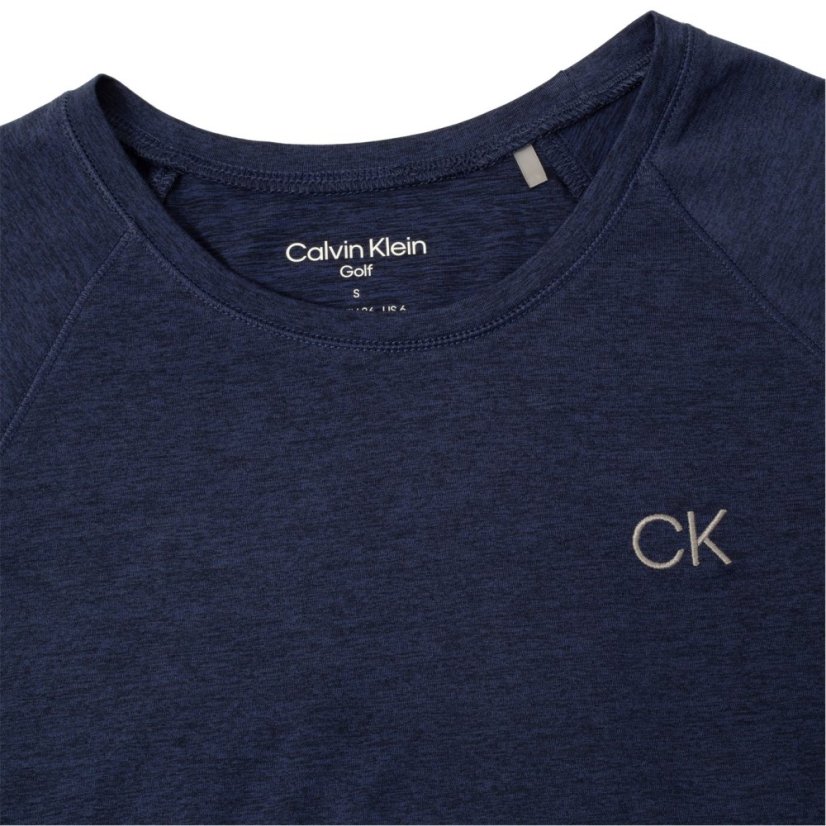 Calvin Klein Golf Women's Long-Sleeve T-Shirt Navy Marl