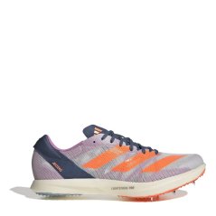 adidas Men's Adizero Avanti Track Running Spike Grey/Sorang
