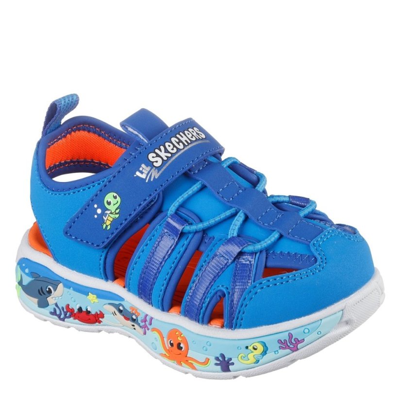 Skechers Fisherman Sandal W Thematic Midsole Sports Sandals Boys Blue