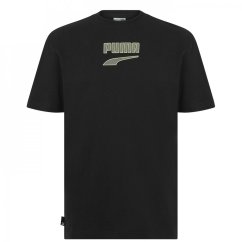 Puma Downtown T-Shirt Black